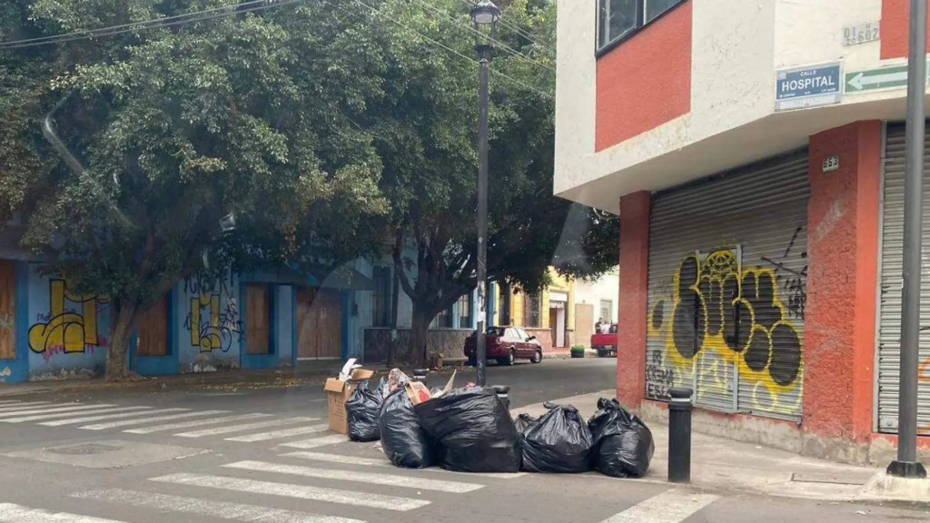 Basura acumulada Foto. Viridiana Saavedra